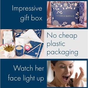 Luxe England Royal Birthday‎ Gift Basket for Women 30th Birthday